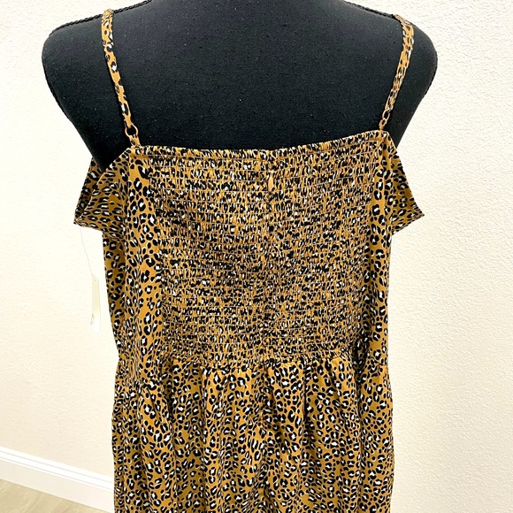 Simply Beautiful Georgette Smock-Back Cami Mini Dress NWT - Picture 7 of 14